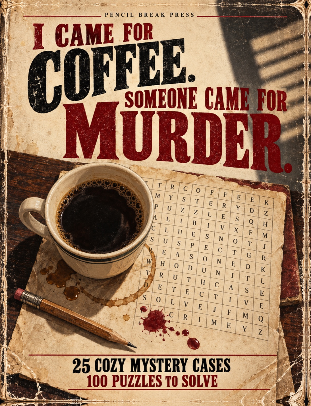 I Came for Coffee. Someone Came for Murder. book cover